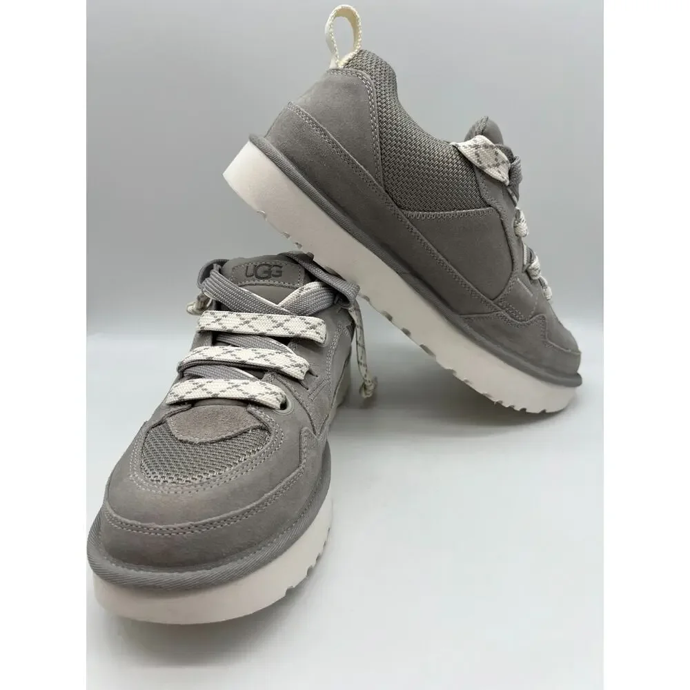 UGG Lo Lowmel Gray Suede Shoes 1169493 Men's Size 11 New
